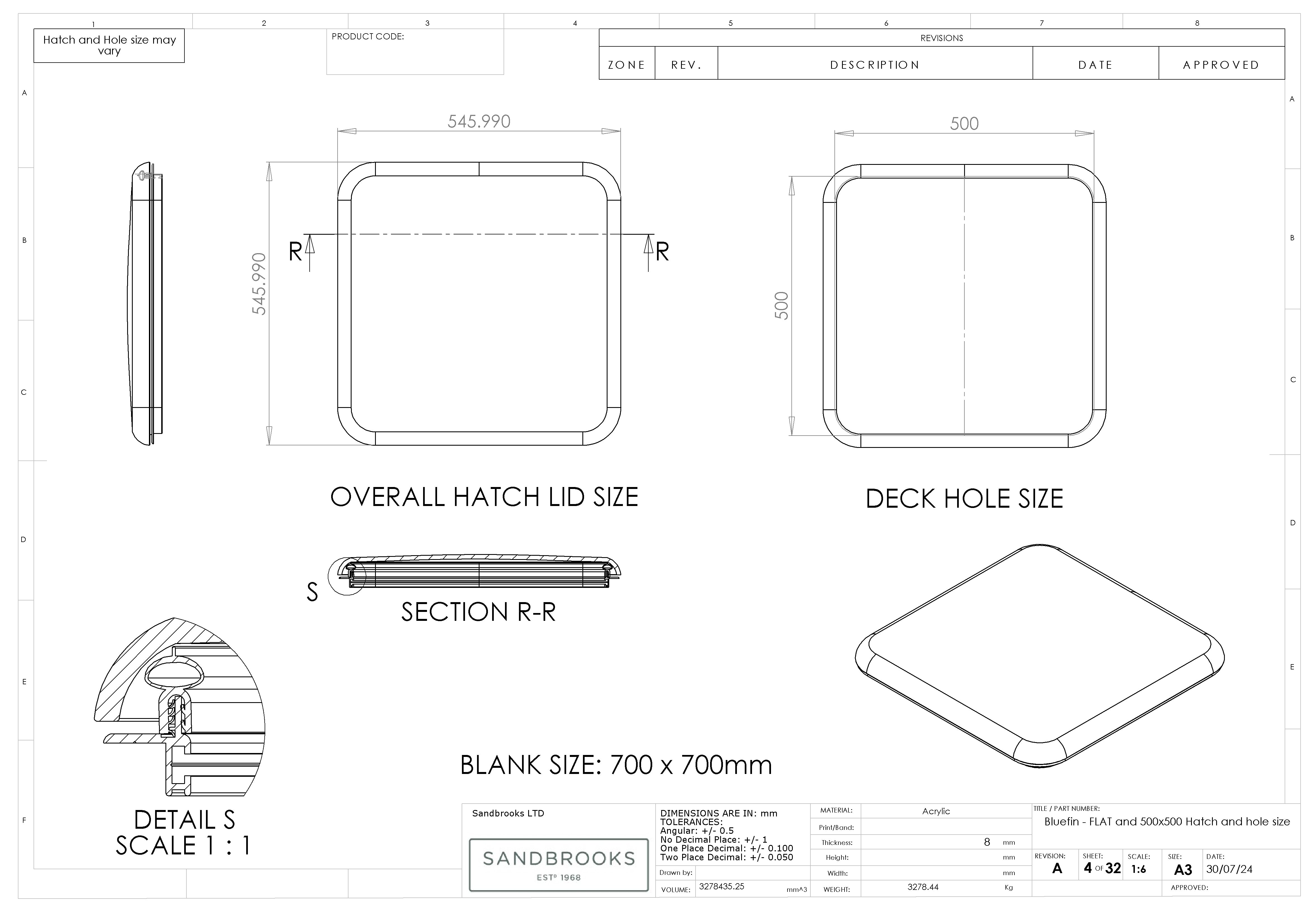 Moulded Hatch Covers