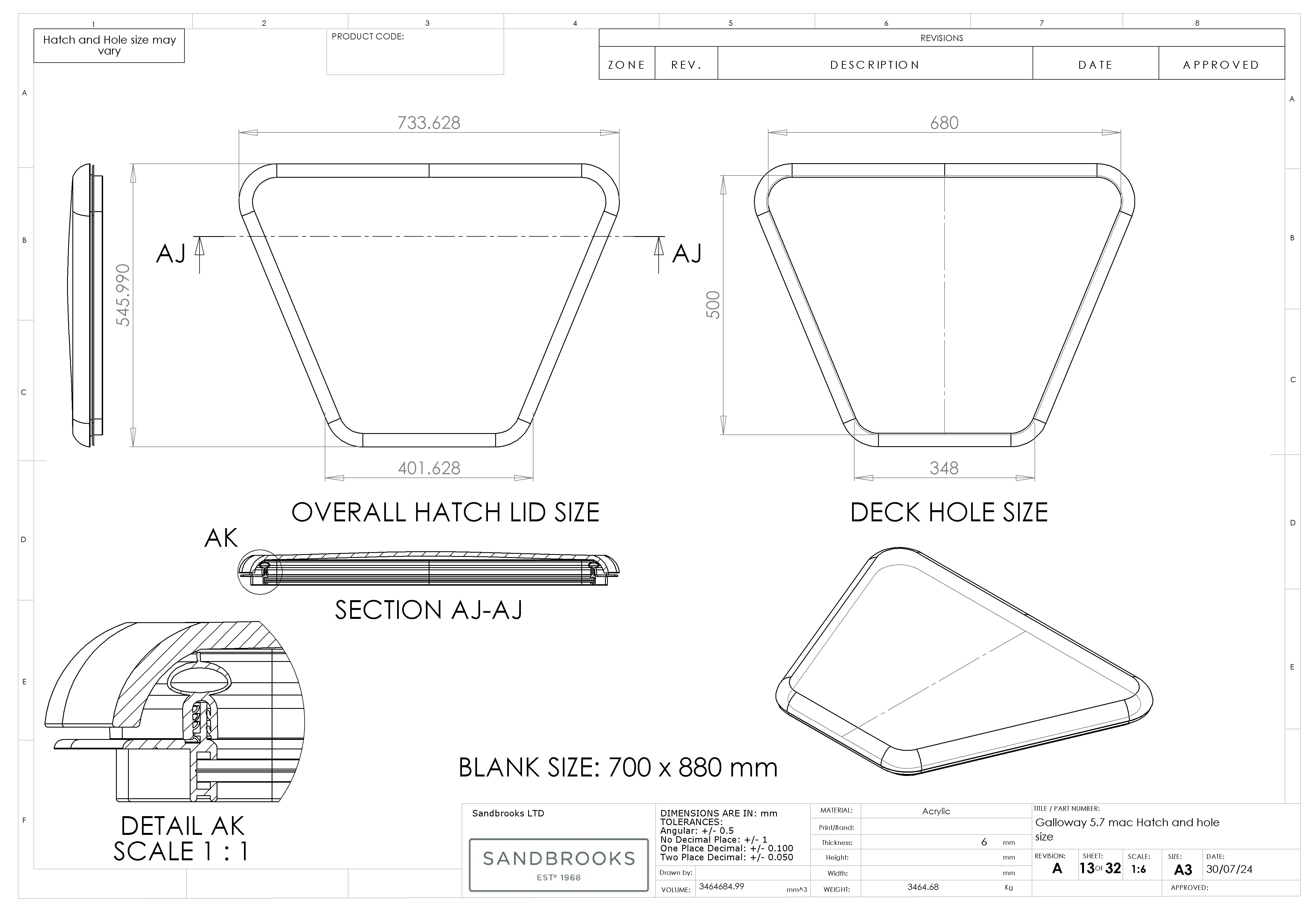 Moulded Hatch Covers