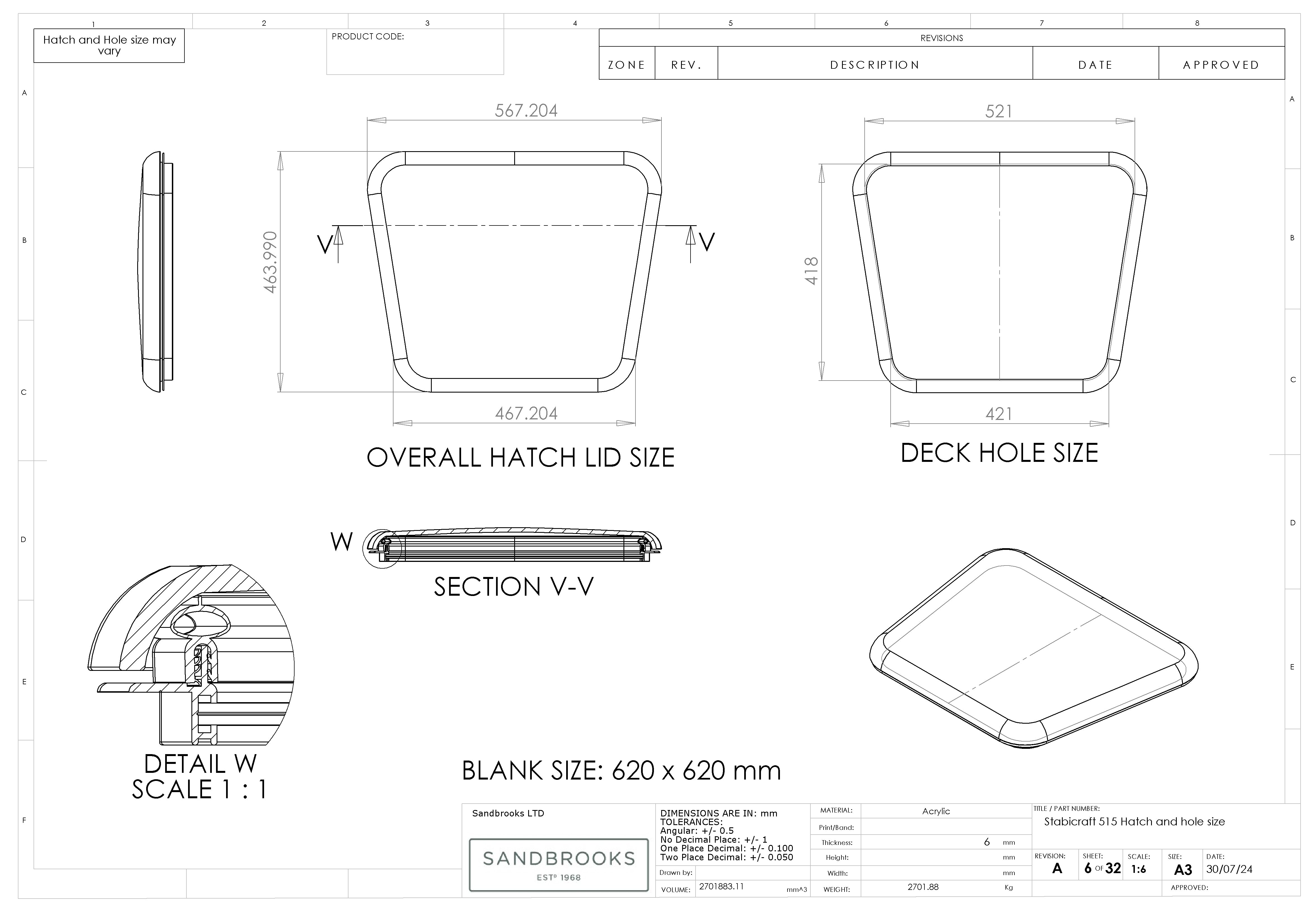Stabicraft 515 Lid